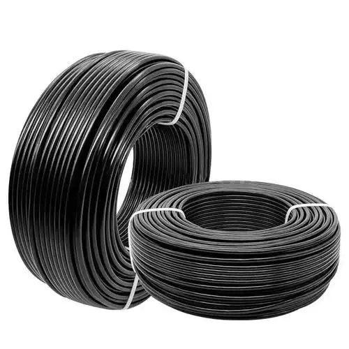 RVVP多芯带屏蔽电缆;RVVP-300/300V-4X0.75 黑色