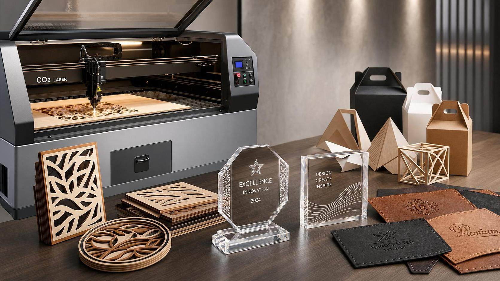 CO2 Laser Applications in Arts and Crafts: Best Materials and Uses CO2 Laser Applications in Arts and Crafts: Best Materials and Uses