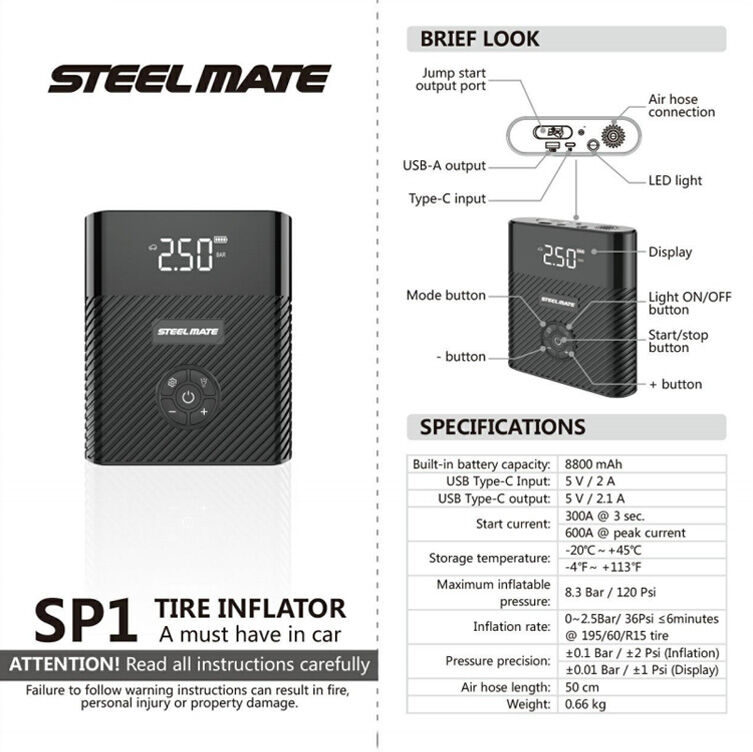 Tire Inflator-SP1