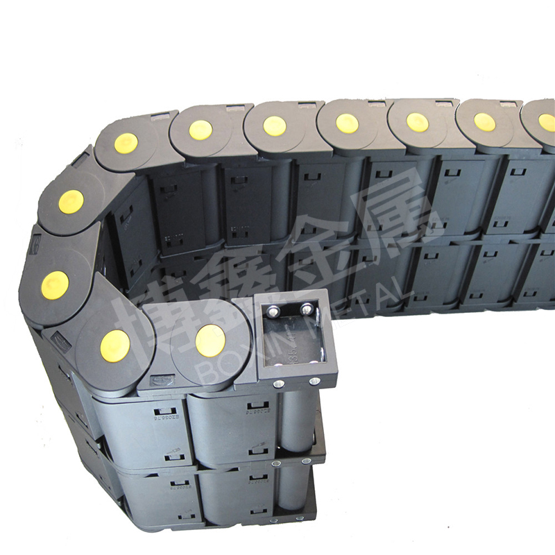 雙排全封閉式尼龍拖鏈