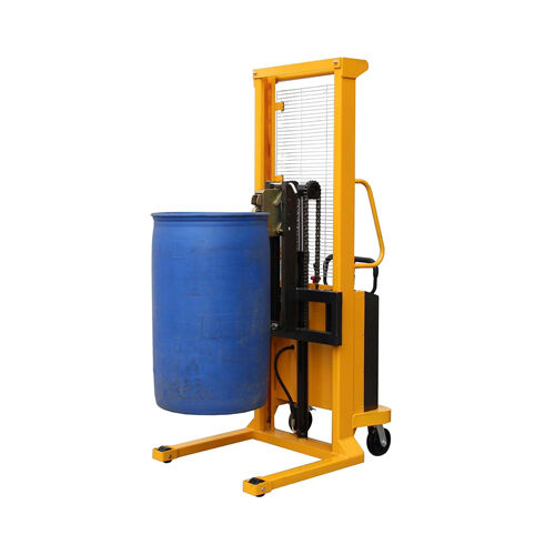 半電動(dòng)油桶堆高車(chē)