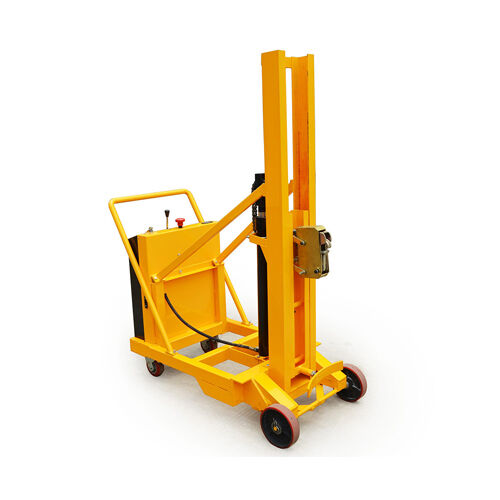 配重式半電動(dòng)油桶堆高車(chē)