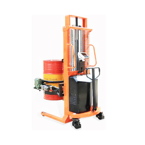 帶稱重油桶翻轉(zhuǎn)車(chē)/倒桶機(jī)