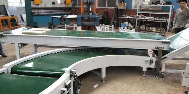 非标定制小型输送机 PVC皮带线 工业专用输送带 物流线接驳输送线