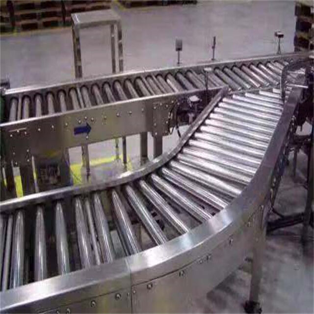 自动靠边滚筒输送机