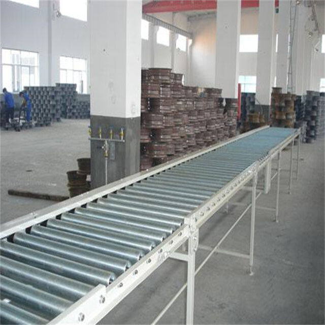 不锈钢无动力滚筒输送线 电缆输送机