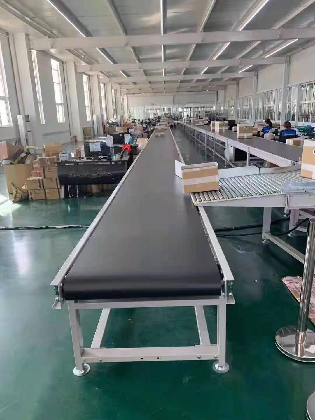 物流输送机物流分拣流水线