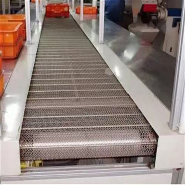 不锈钢网带食品输送机螺旋网带流水线输送设备提升机304