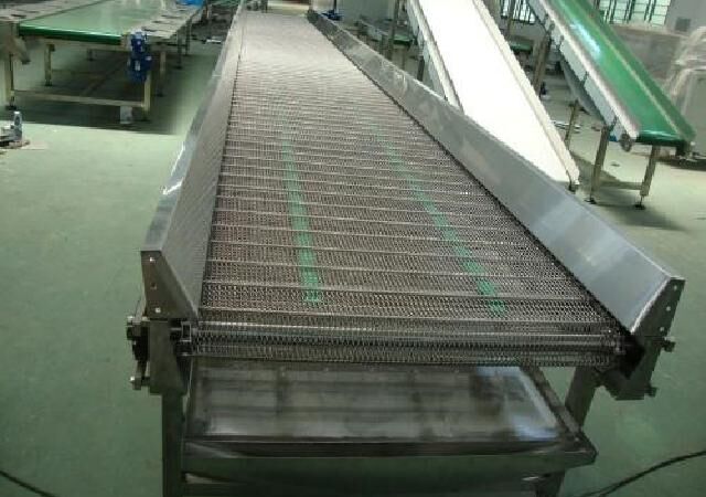 专业生产供应不锈钢网带输送机 304网带输送机供应快 质量优