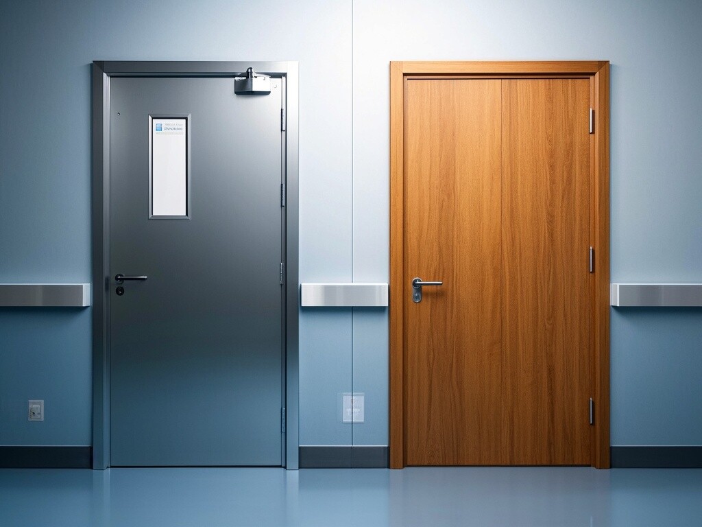 医疗门选购误区：钢制门真的比木质门更好吗？