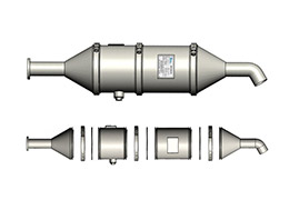 柴油車黑煙顆粒捕捉器