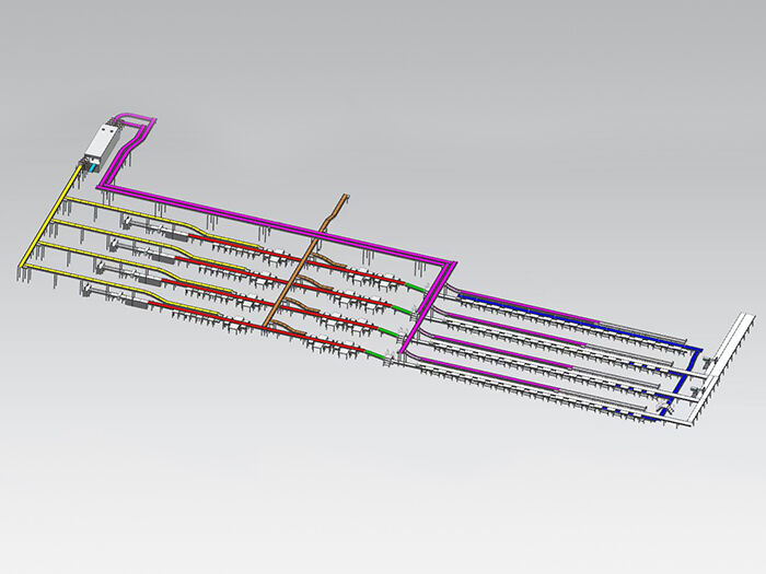生猪屠宰分割流水线