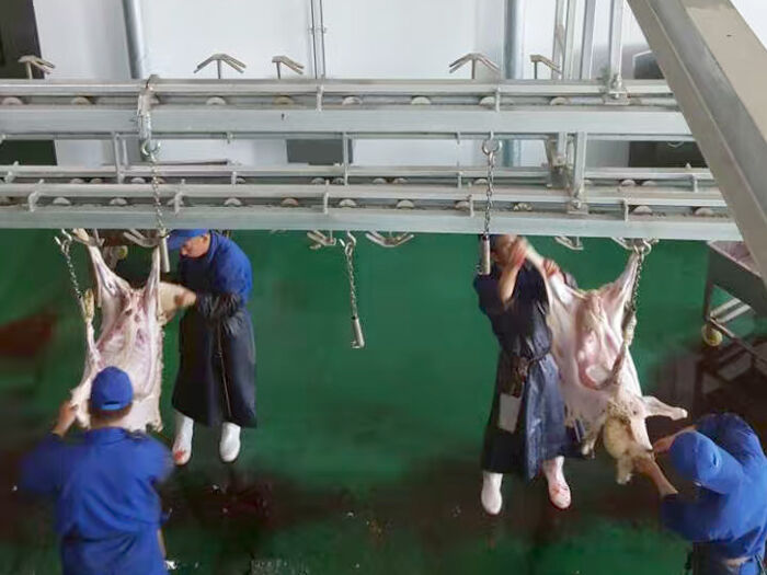 牛羊屠宰分割流水线