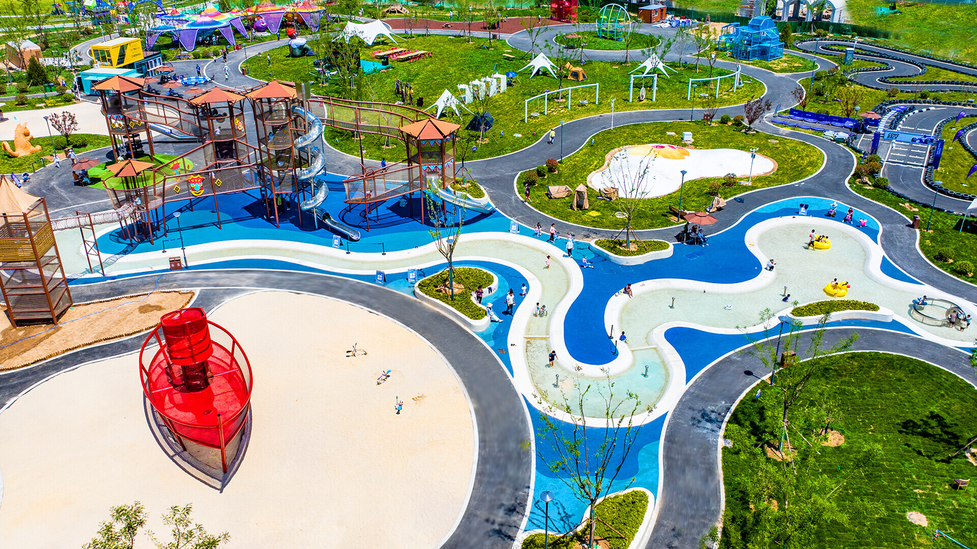 项目案例丨绳网部落儿童乐园：全球首家集设计、建造与运营于一体的大型编织主题乐园