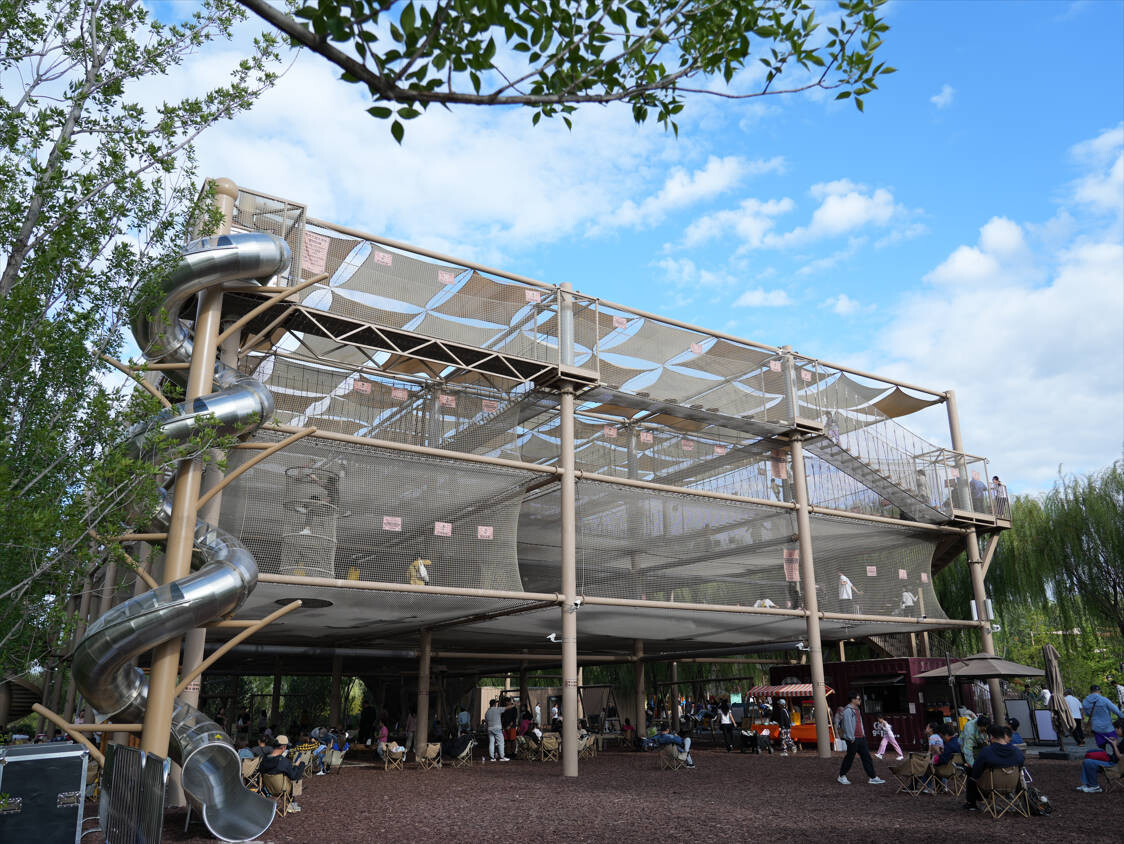 项目案例丨绳网乐园的童趣新篇章—北京Zooland动物王国绳网乐园