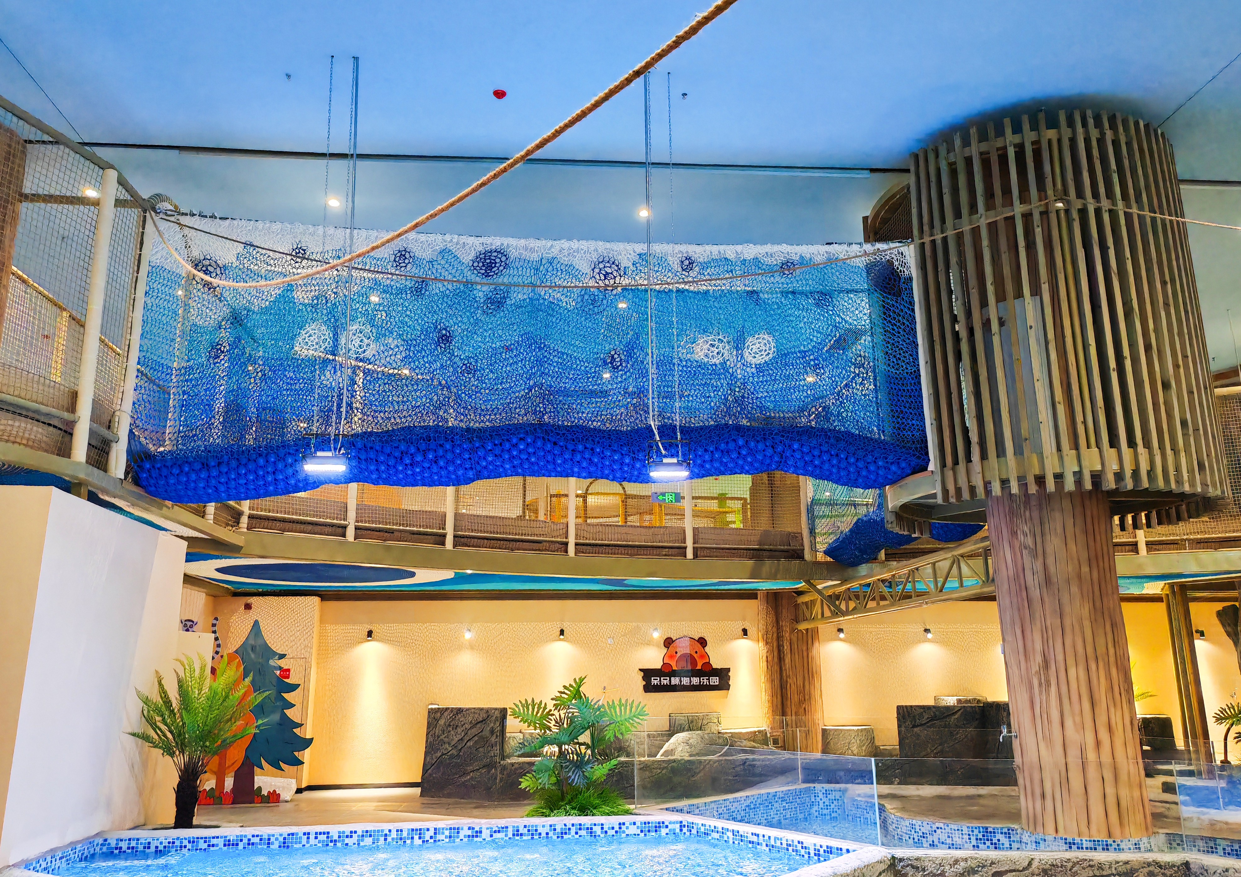 项目案例|奇幻海洋，森系乐园，藏在海底世界的绳网乐园