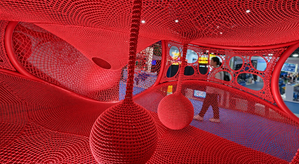 9 绳网部落携X-Node绳网装置亮相2026 IAAPA欧洲博览会