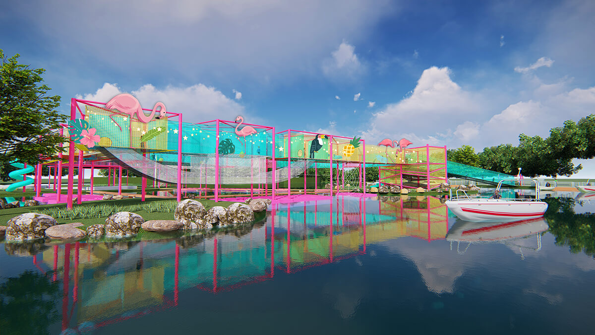 Quanzhou Julong Island Children's  Amusement Park.