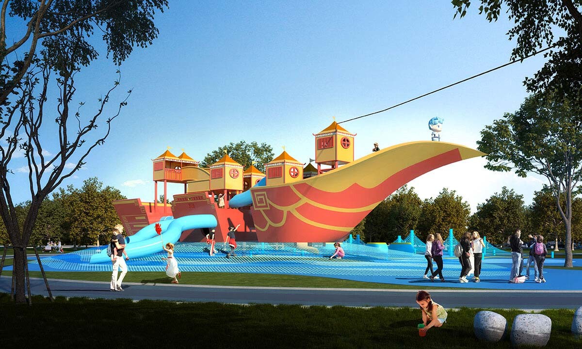 Binzhou Yellow River Botanical Garden Children's A