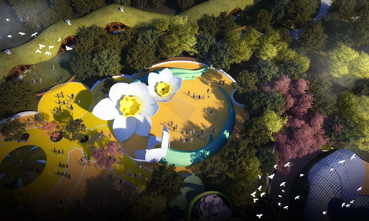 Binzhou Yellow River Botanical Garden Children's A