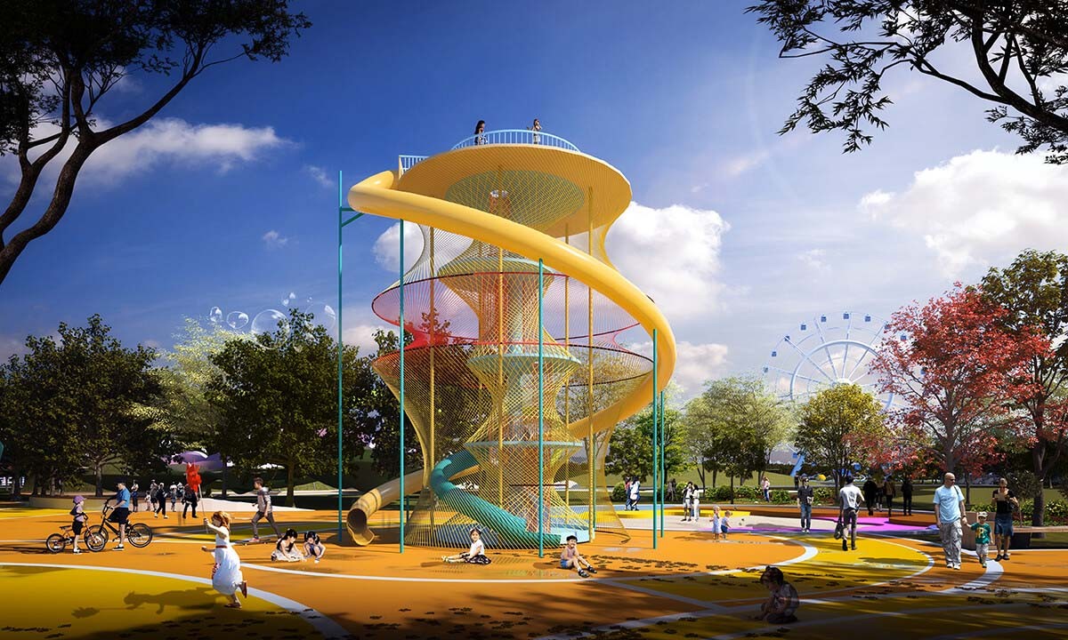 Binzhou Yellow River Botanical Garden Children's A