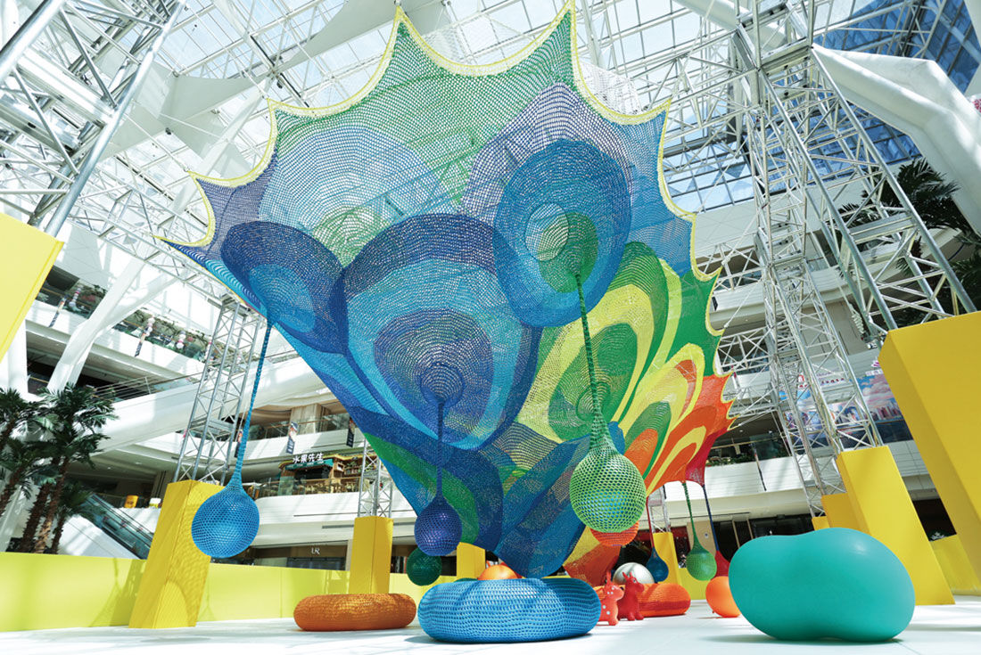 悠唐广场蜂巢网