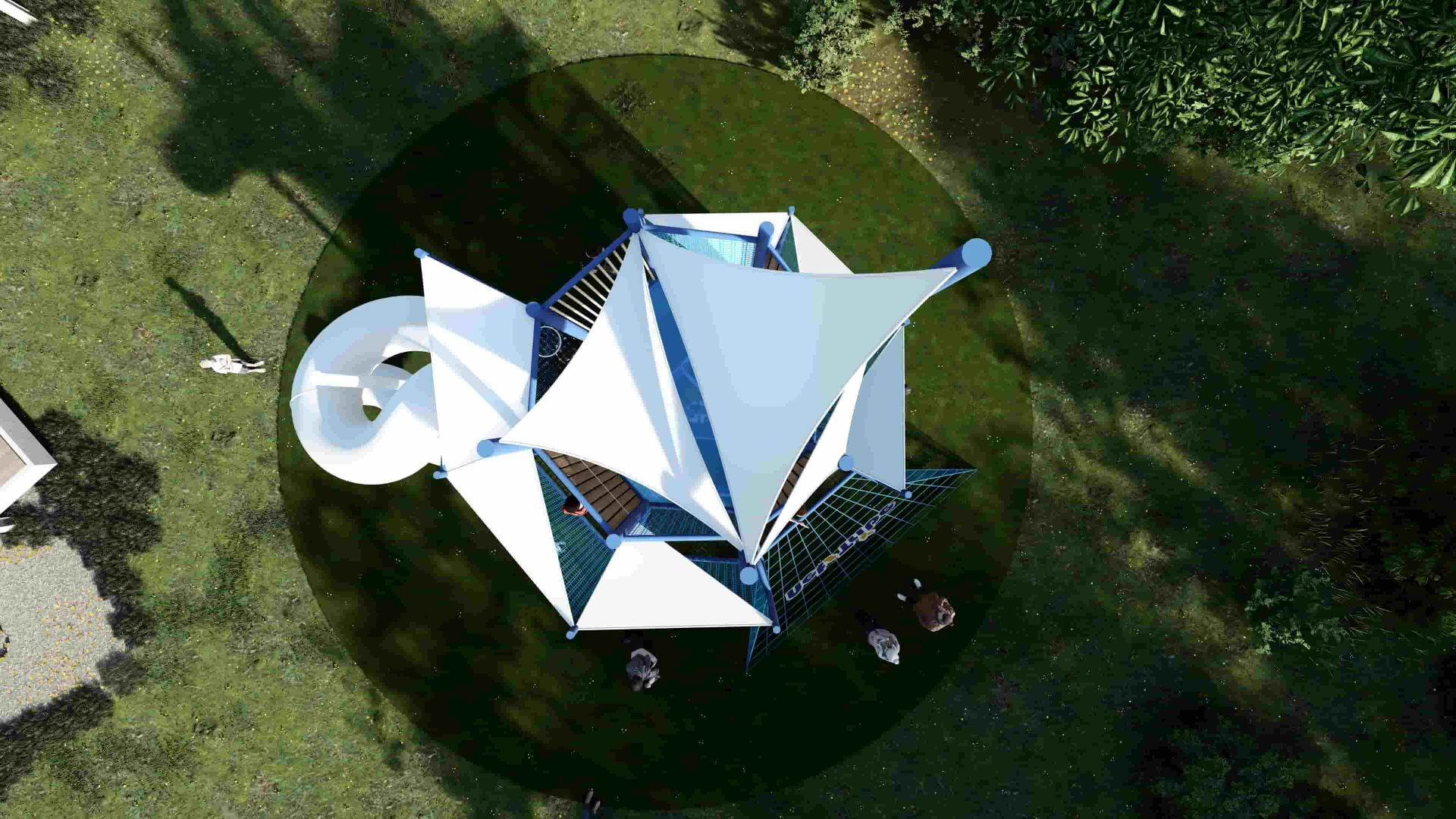 穿越空间攀爬设备