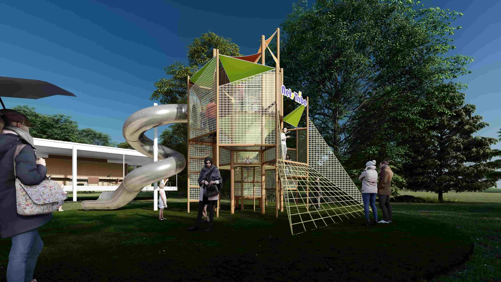 穿越空间攀爬设备