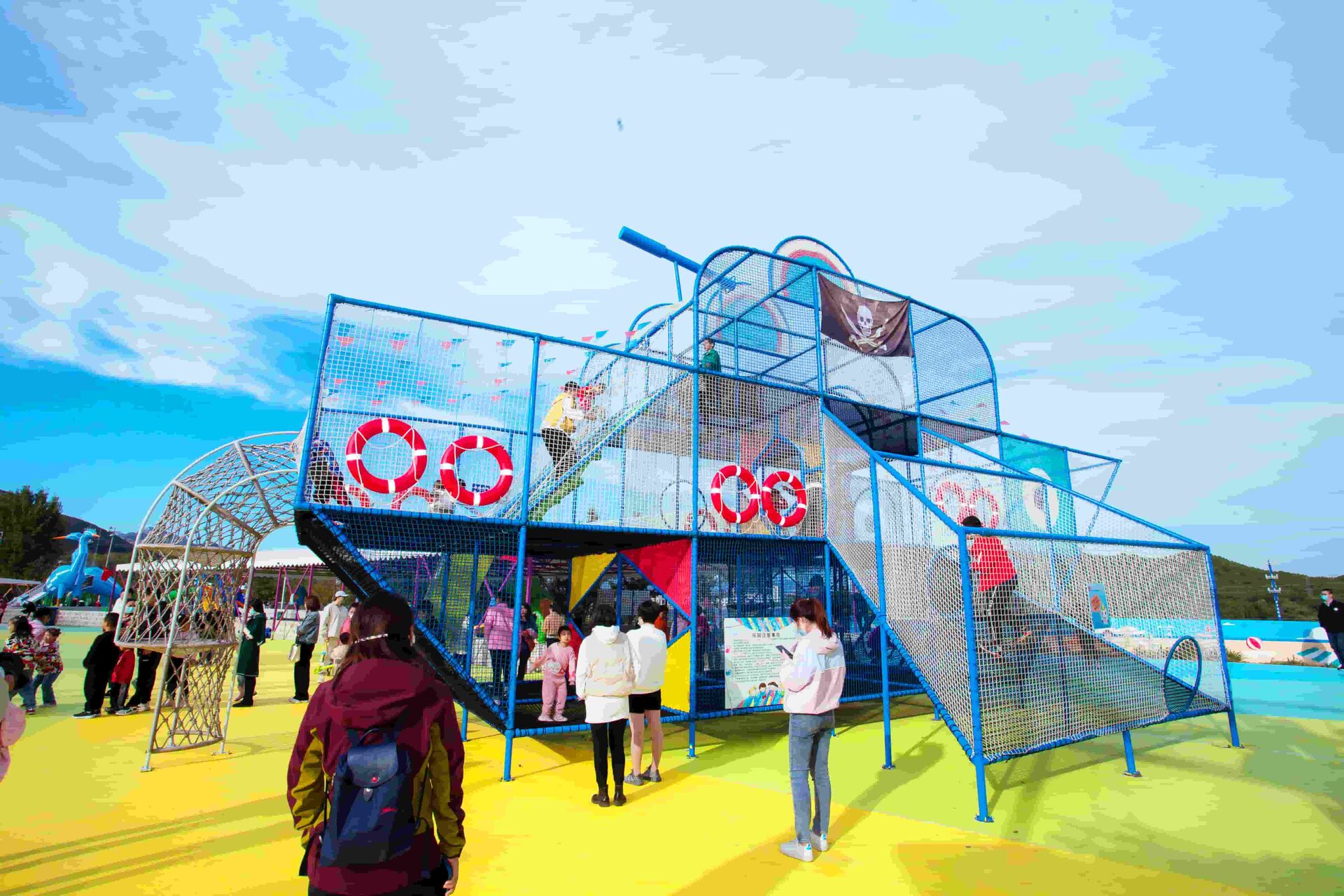 项目案例 | 一场勇气与胆量的航海之旅-北京米可米吉亲子乐园