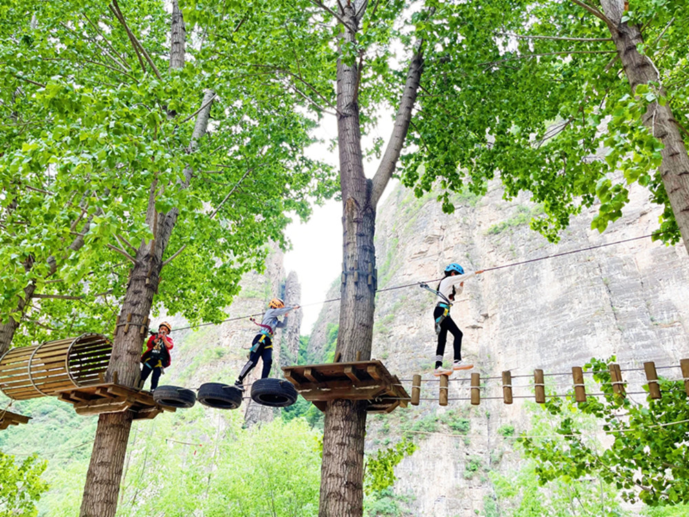 丛林穿越游乐设备未来发展新趋势！