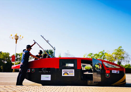 全碳纤维太阳能汽车壳体