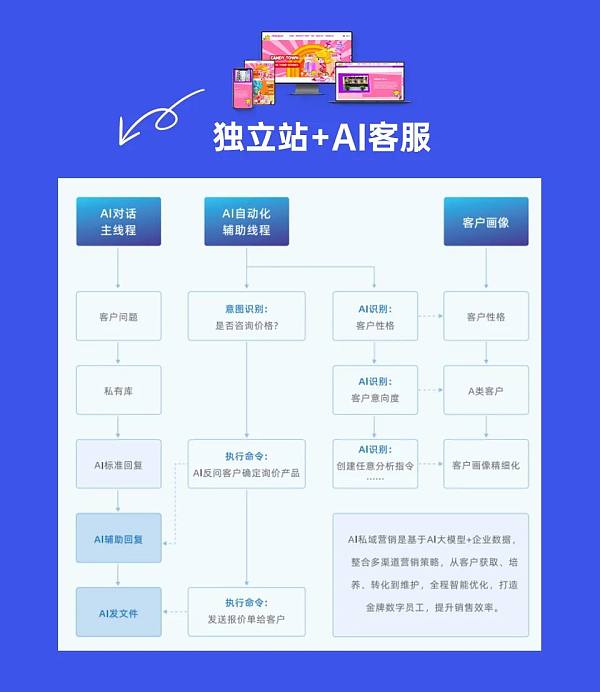 惊喜反馈！独立站+AI客服，效果爆好！