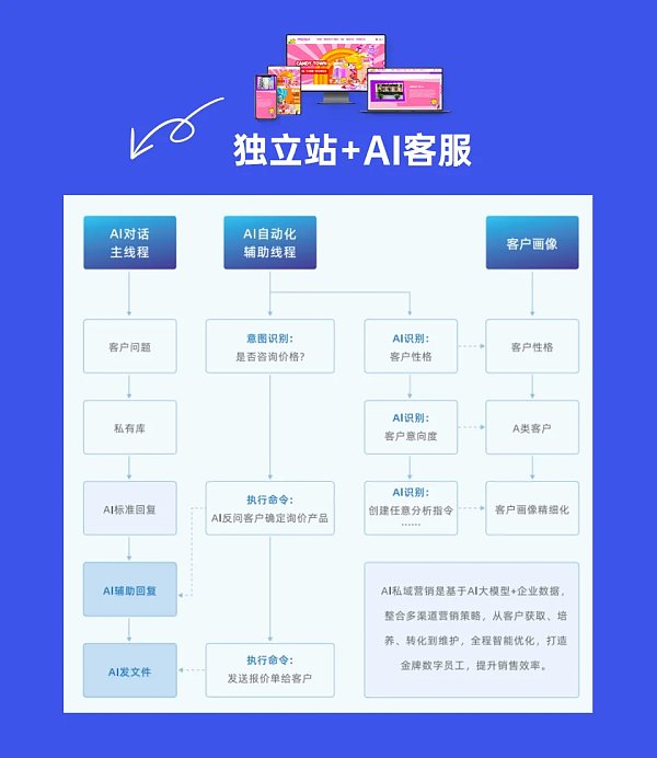 惊喜反馈！独立站+AI客服，效果爆好！