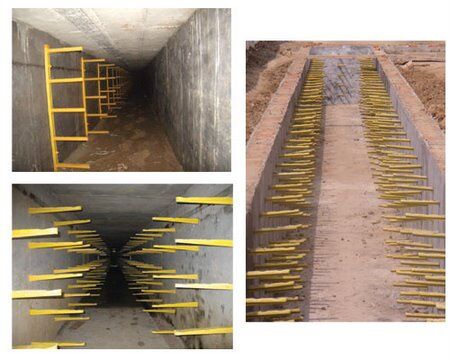 预埋式电缆支架 实际效果图