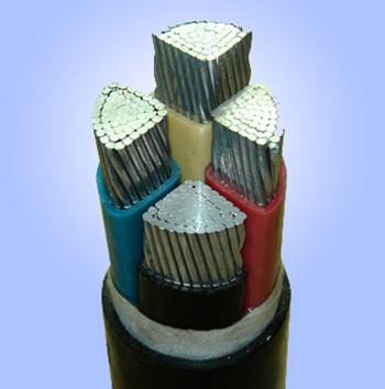 VV22 钢带铠装铜芯电力电缆