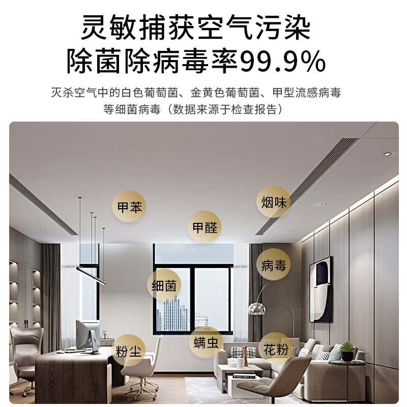 SEXLOGER施諾格B801桌面空氣凈化器