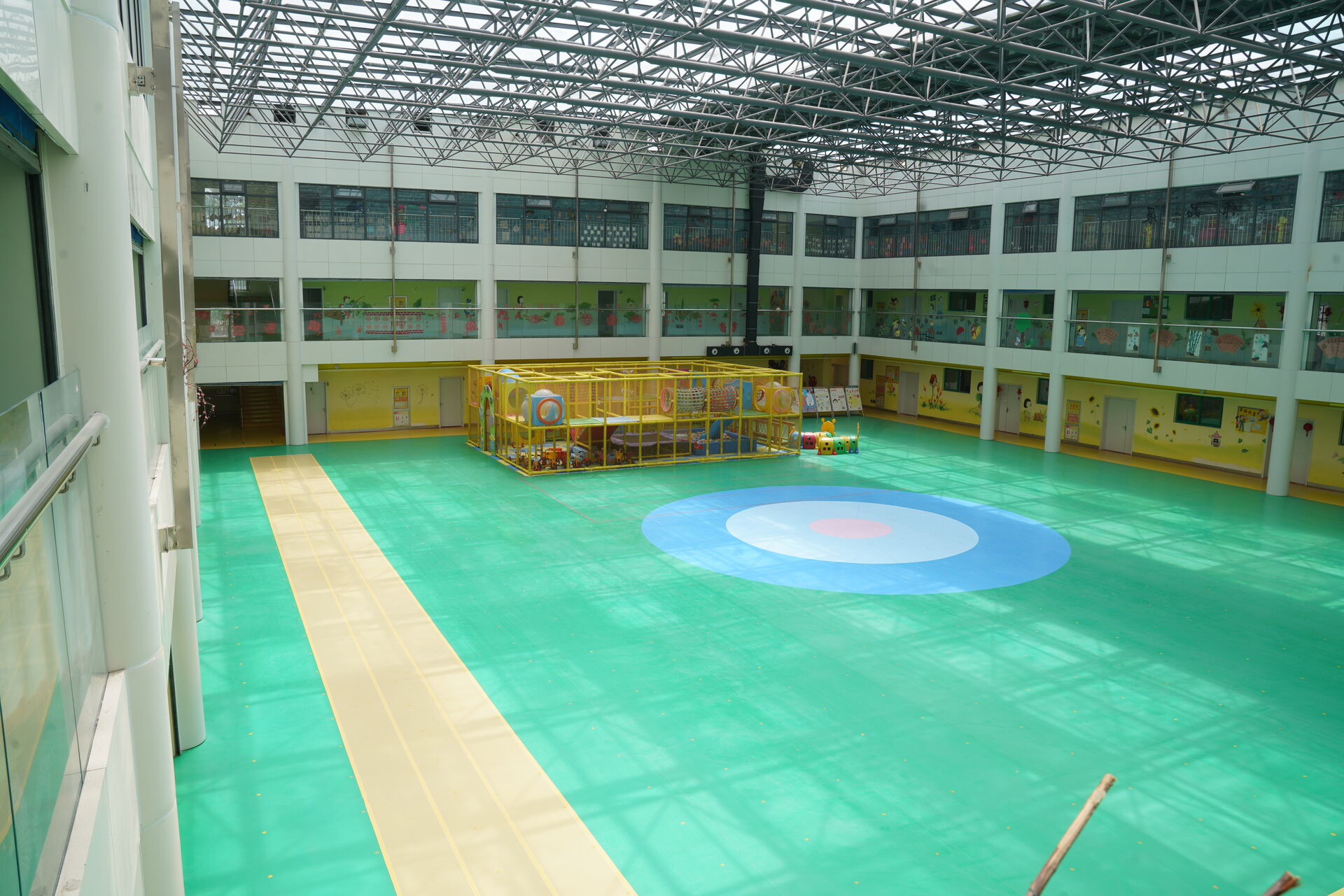 阳光大厅俯瞰图