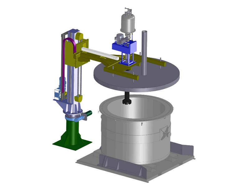 爐外精煉除堿裝置
