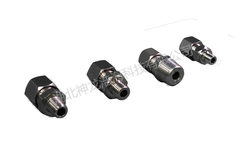 卡套式端直通管接头(R螺纹)