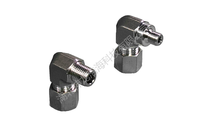 卡套式直角管接头