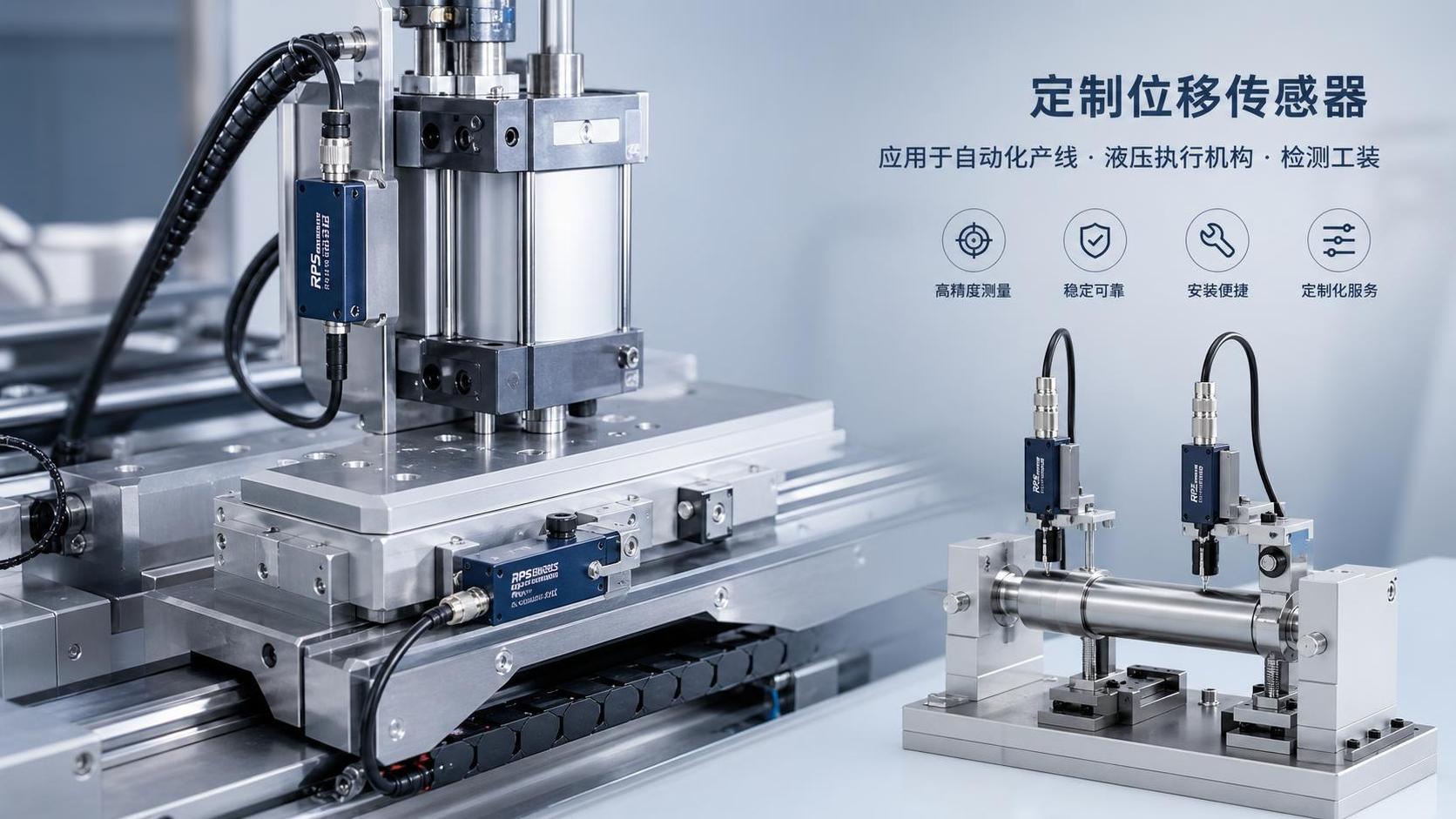 定制位移传感器在工业设备中有哪些用法？常见场景一次看懂