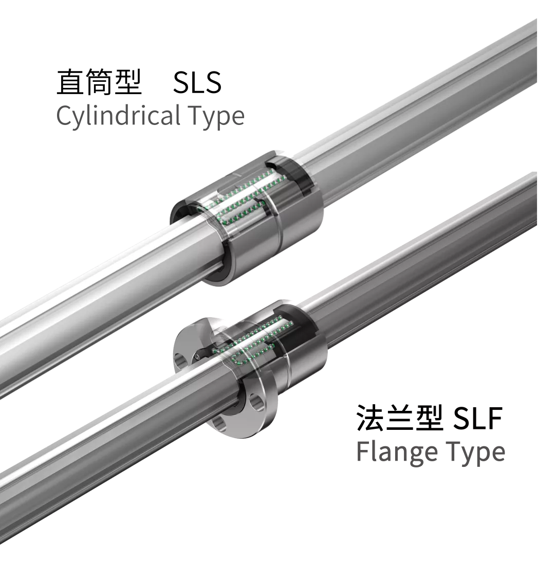 带球保持器滚珠花键-SLS,SLF型