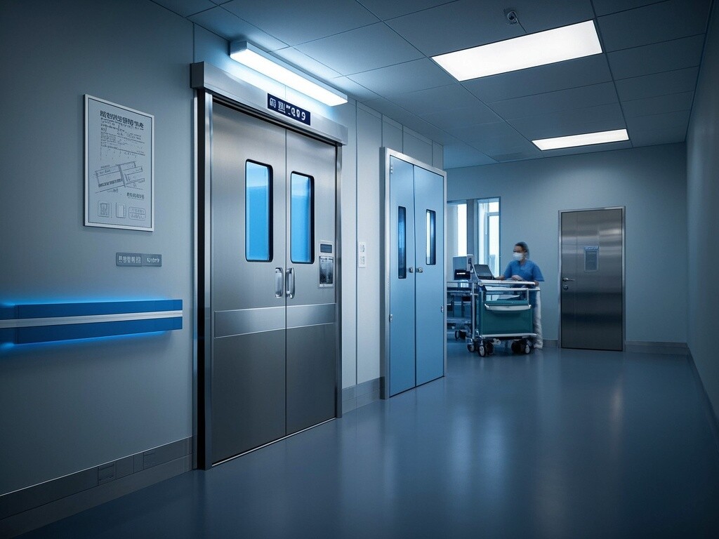 医用门的未来趋势：更智能、更安全的净化门
