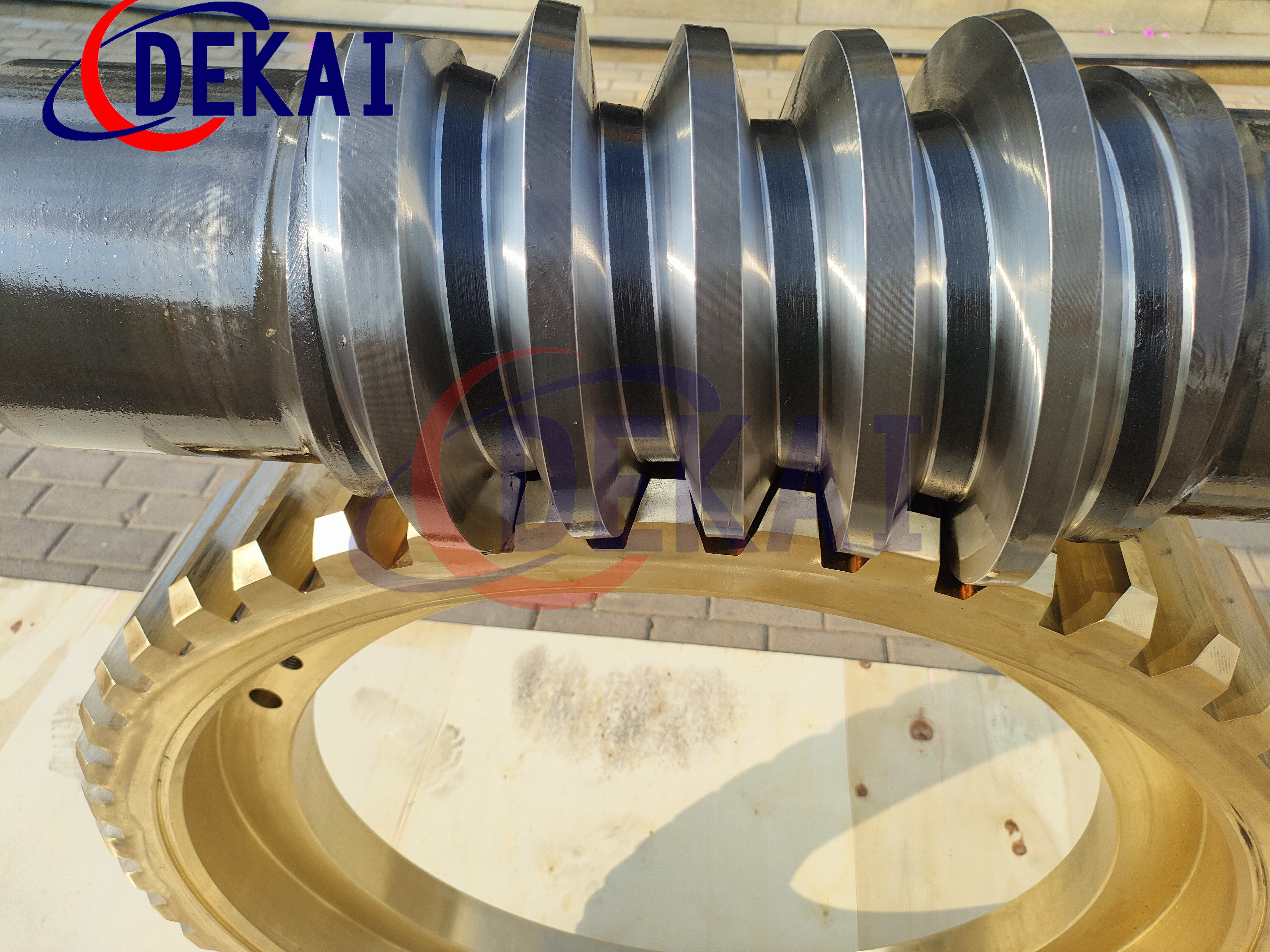 替代進(jìn)口環(huán)面蝸桿直齒蝸輪