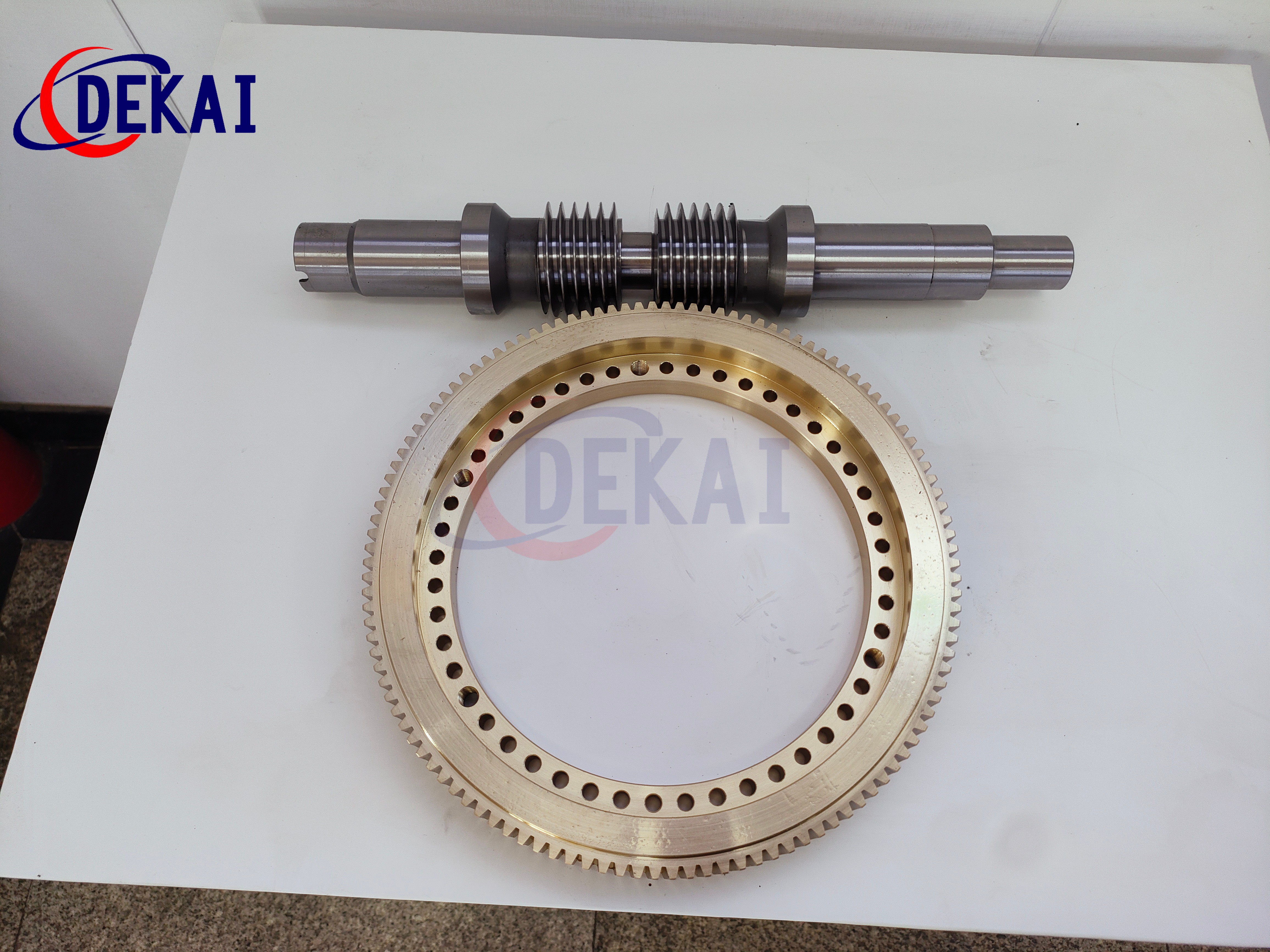 雙段式蝸輪蝸桿