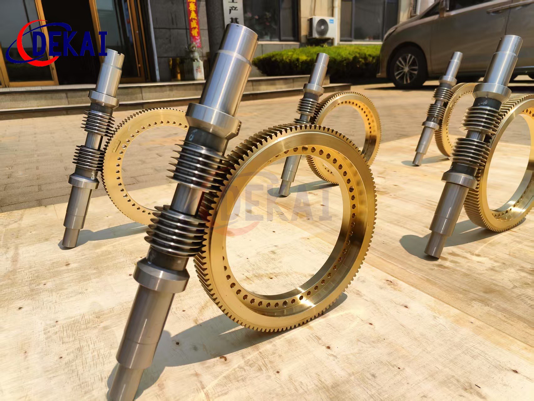 雙段式蝸輪蝸桿