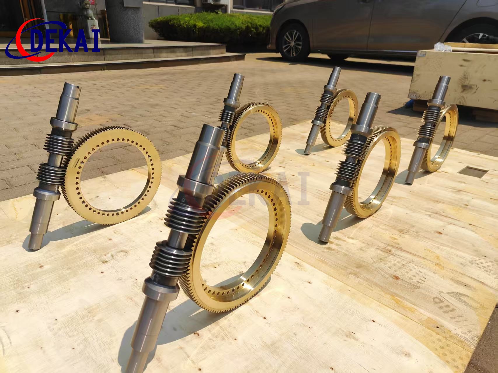 雙段式蝸輪蝸桿