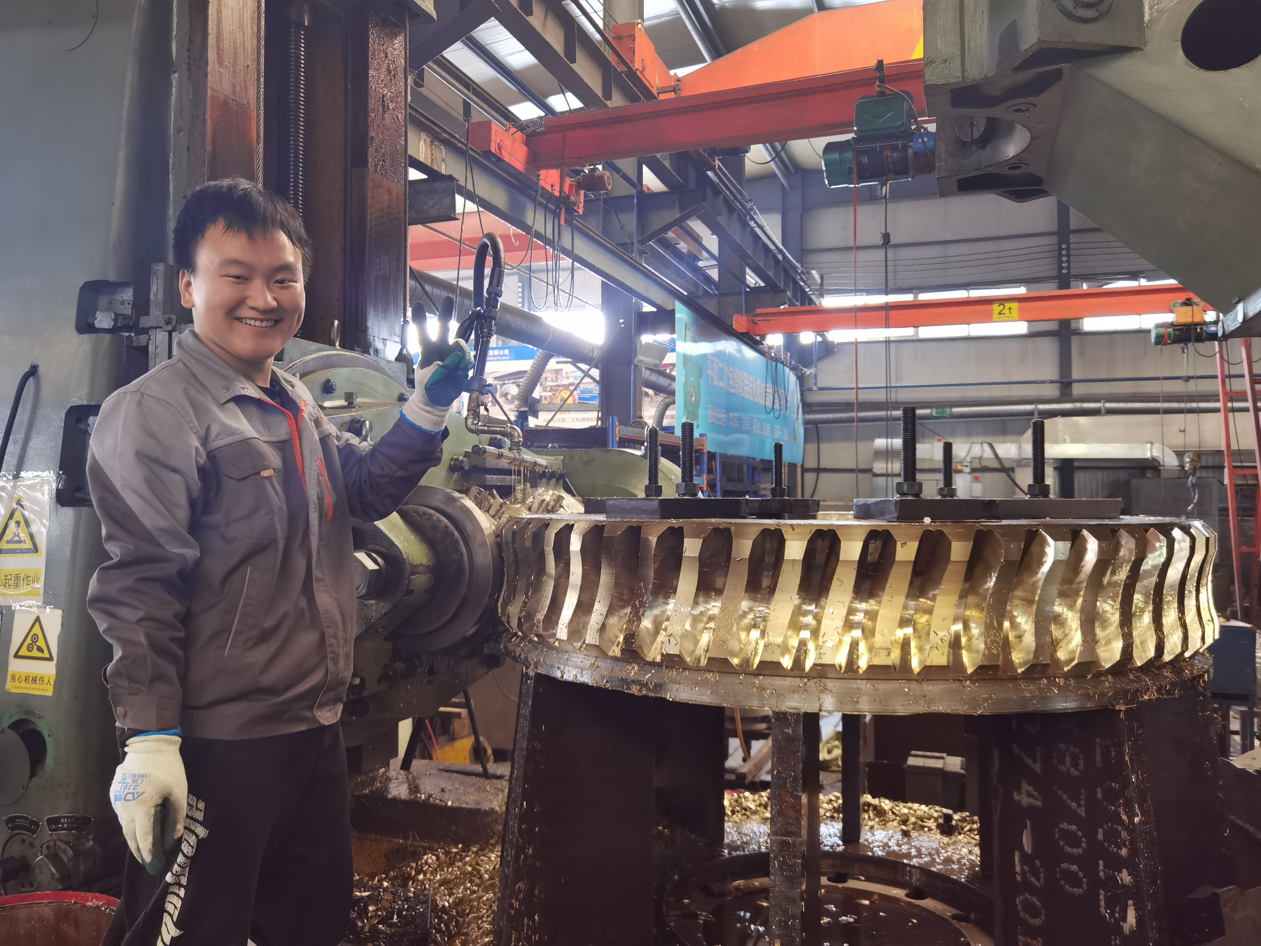 平面二次包絡環(huán)面蝸桿齒部表面熱處理