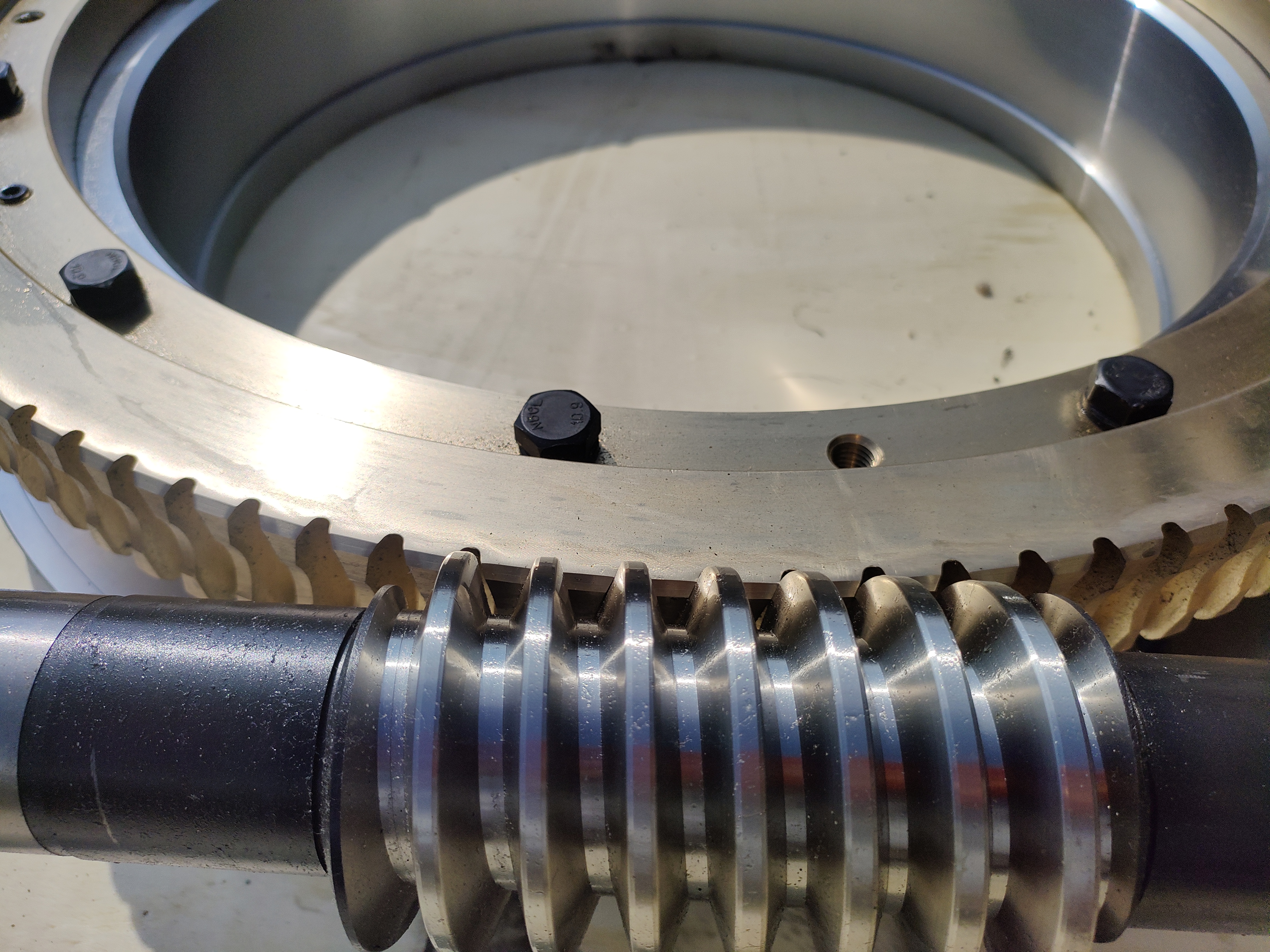 變齒厚精密無間隙雙導程蝸輪蝸桿副蝸桿導程的加工技巧