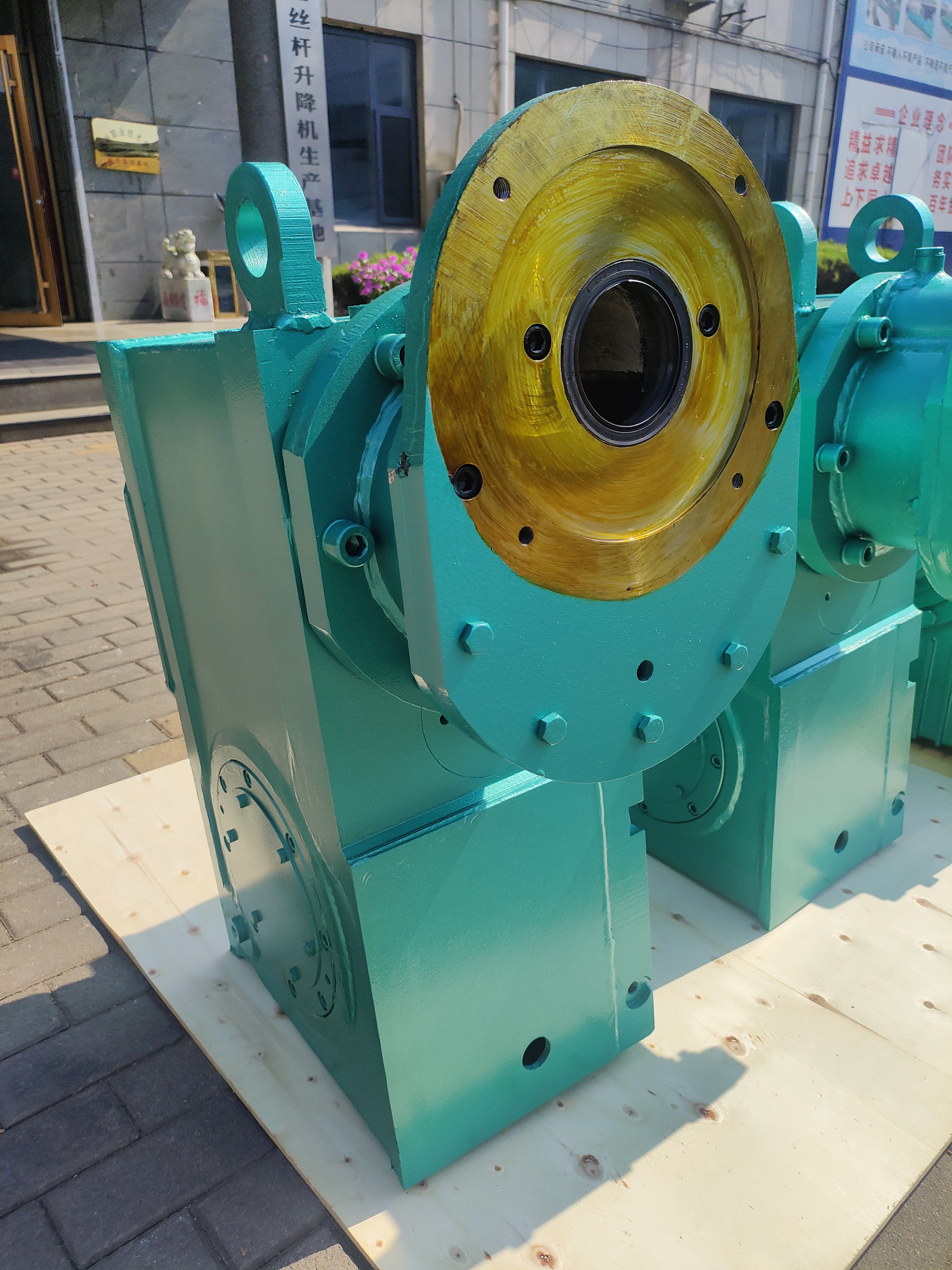 RDA拉矯機專用二次包絡蝸桿減速機